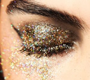 DO NOT use your normal face wash to remove glitter; it will just spread it all over your face like a grease fire and you’ll be sporting a very sparkly look for the next three days.