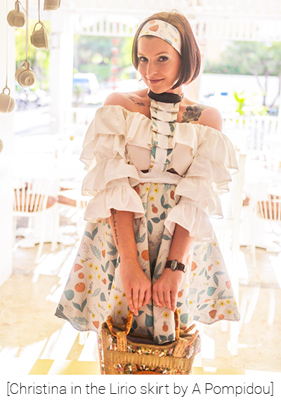 VeeV News: the Liro skirt from A Pompidou